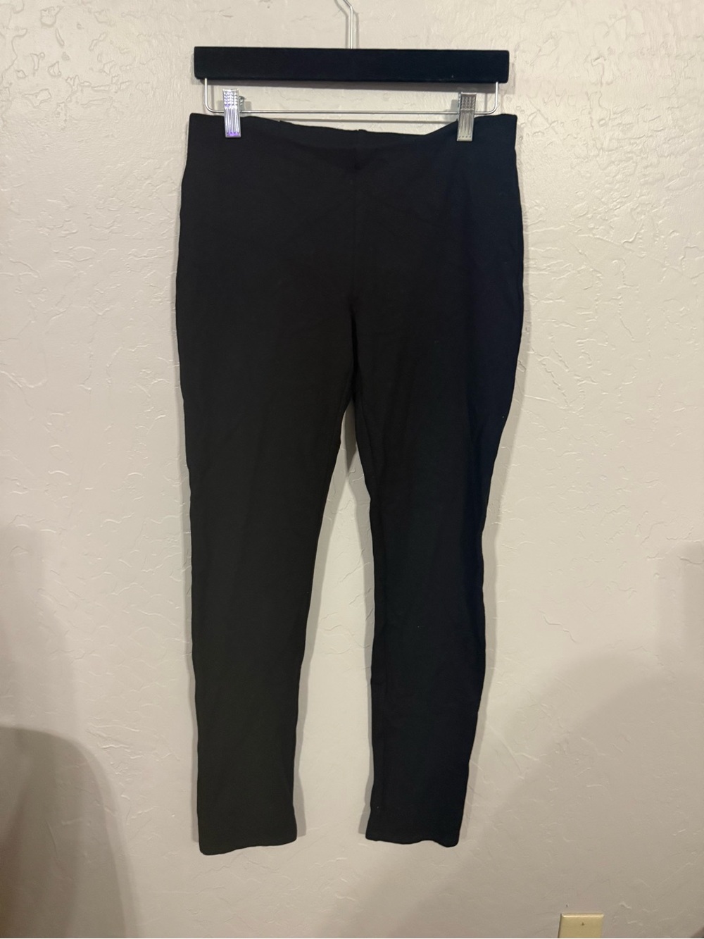 Eileen Fisher Black Slim Stretch Dress Pants